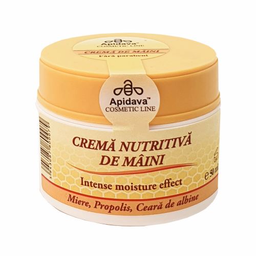 Crema nutritiva de maini, 50 ml, Apidava