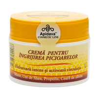 Crema pentru ingrijirea picioarelor, 50 ml, Apidava