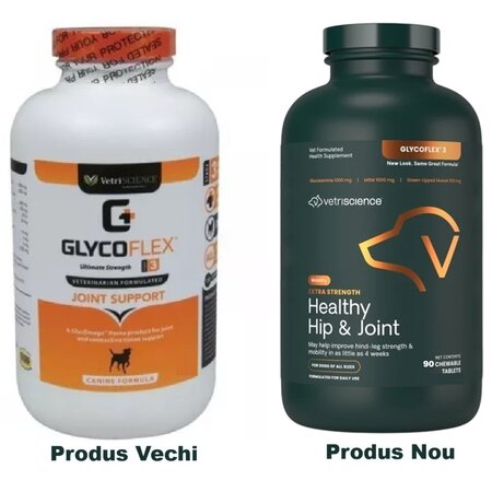 Supliment pentru suportul articulatiilor la caini Healthy Hip & Joint, 90 tablete, Vetri Science 683276