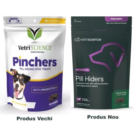 Recompense pentru ascunderea pastilelor la caini Pinchers Pill Hiders, 45 bucati, Vetri Science 683290