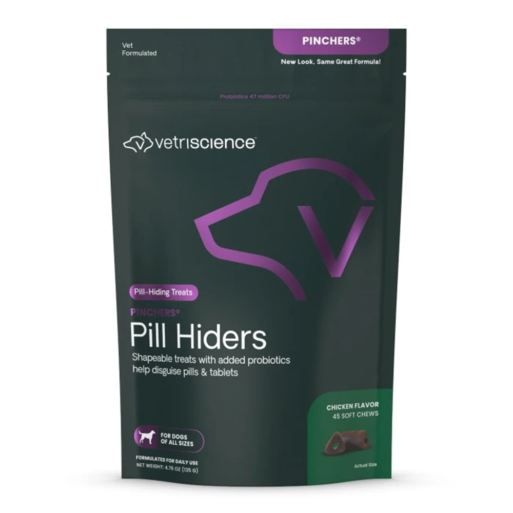 Recompense pentru ascunderea pastilelor la caini Pinchers Pill Hiders, 45 bucati, Vetri Science