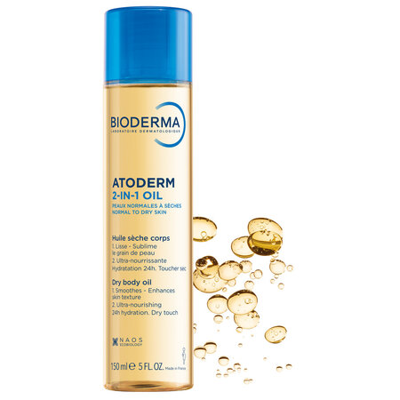 Ulei de corp 2 in 1 Atoderm, 150 ml, derma 751469