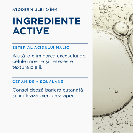 Ulei de corp 2 in 1 Atoderm, 150 ml, derma 751479