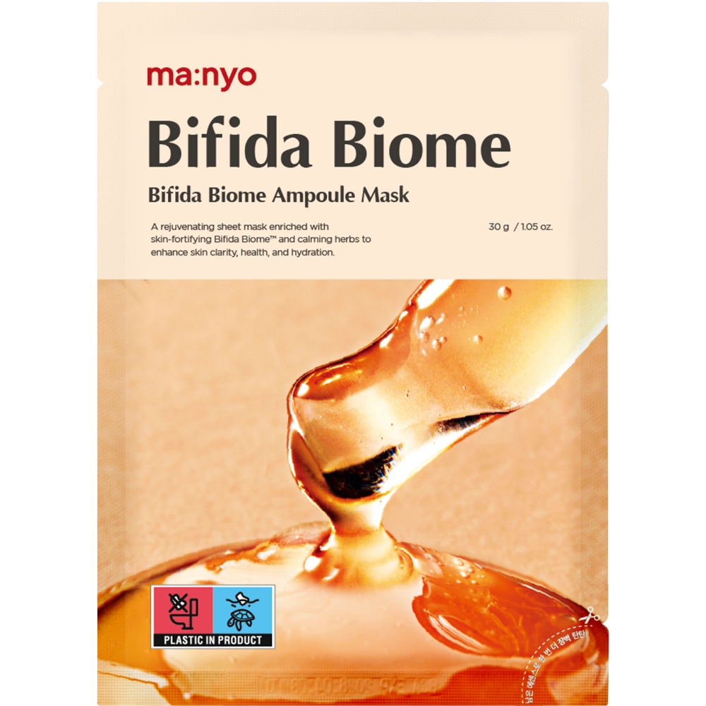 Masca tip servetel cu probiotice Bifida Biome Ampoule, 30 g, manyo