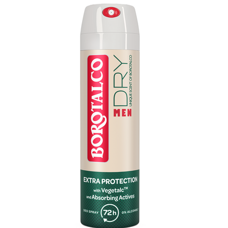 Deodorant spray antiperspirant pentru barbati Original, 150 ml, Borotalco