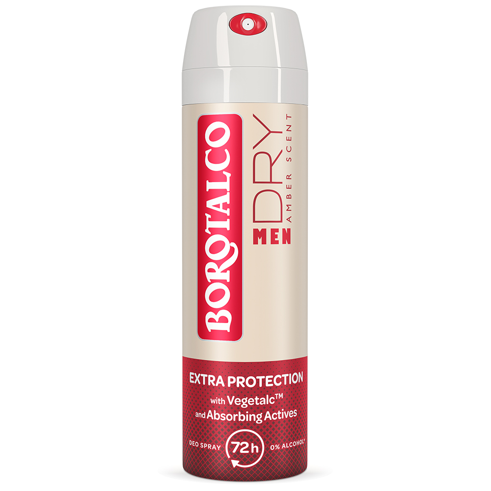 Deodorant spray pentru barbati Amber, 150 ml, Borotalco