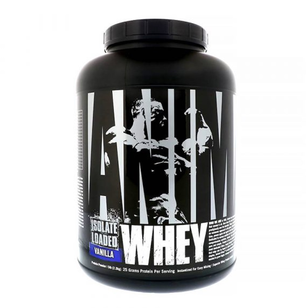 Pudra proteica Animal Whey Vanilie, 2,3 Kg, Universal Nutrition