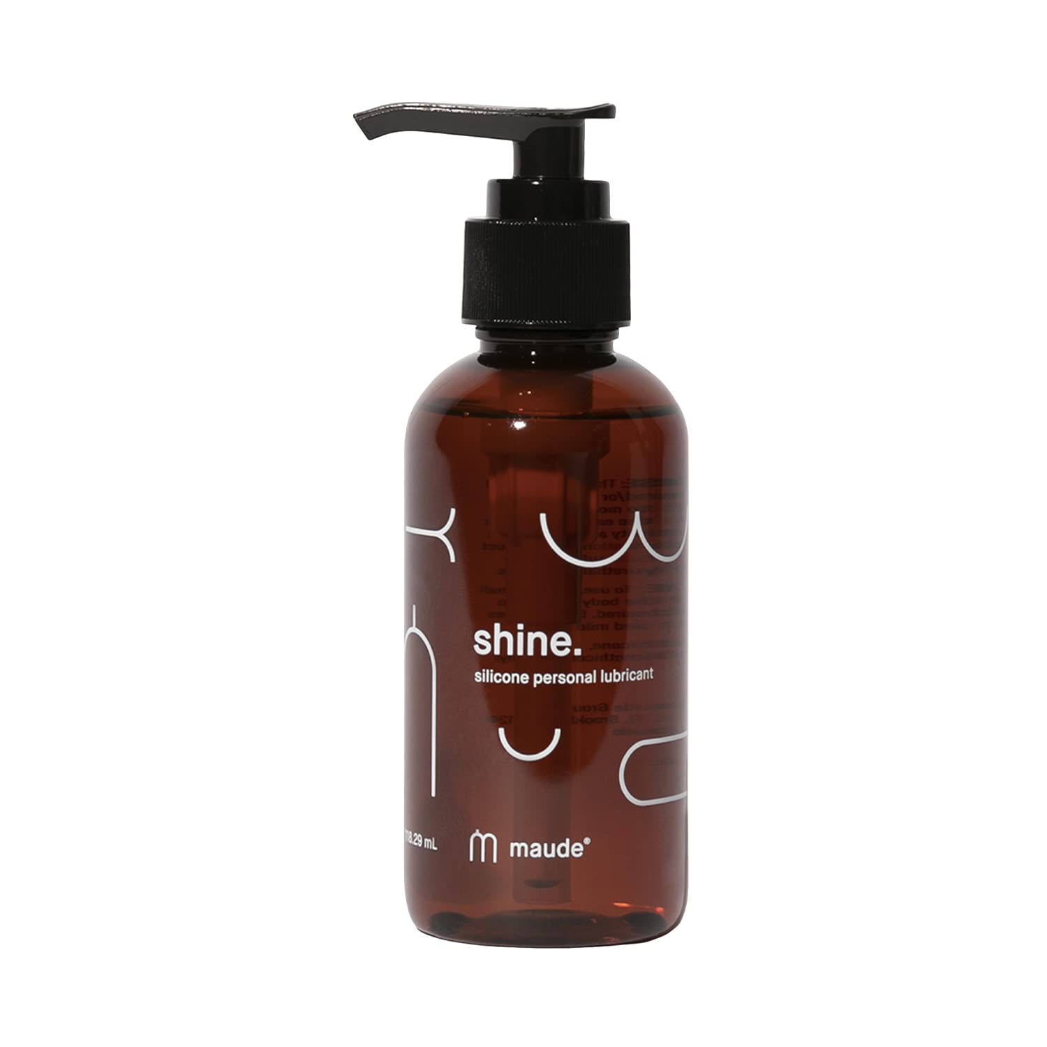 Lubrifiant hipoalergenic pe baza de silicon Shine, 118.29 ml, Maude