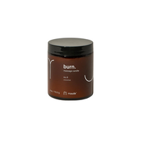 Lumanare pentru masaj Burn no. 0 fara miros, 113.3 g, Maude