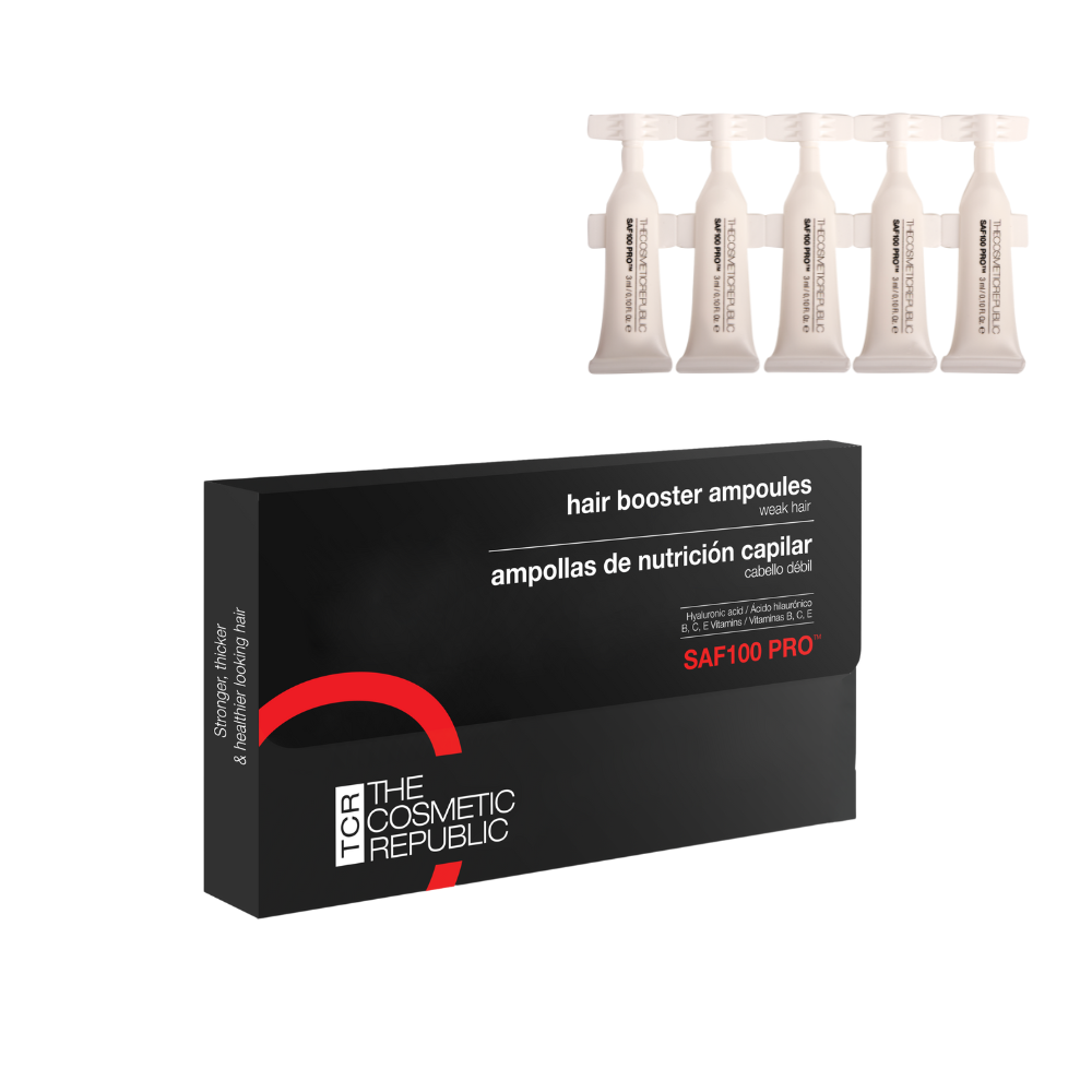 Fiole pentru tratament capilar SAF100 PRO Ampoules, The Cosmetic Republic