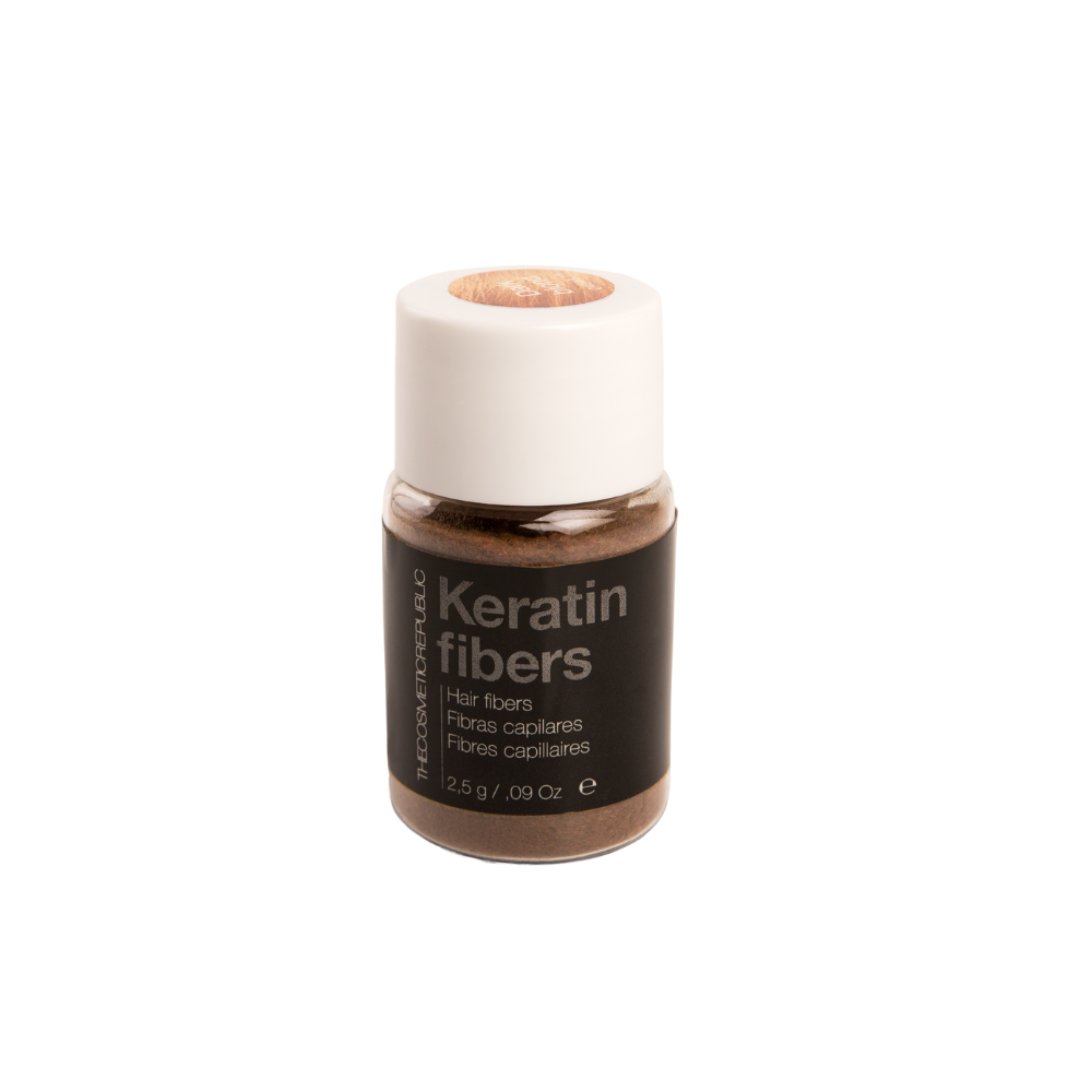 Fibre naturale de keratina Dark Brown, 2,5 g, The Cosmetic Republic