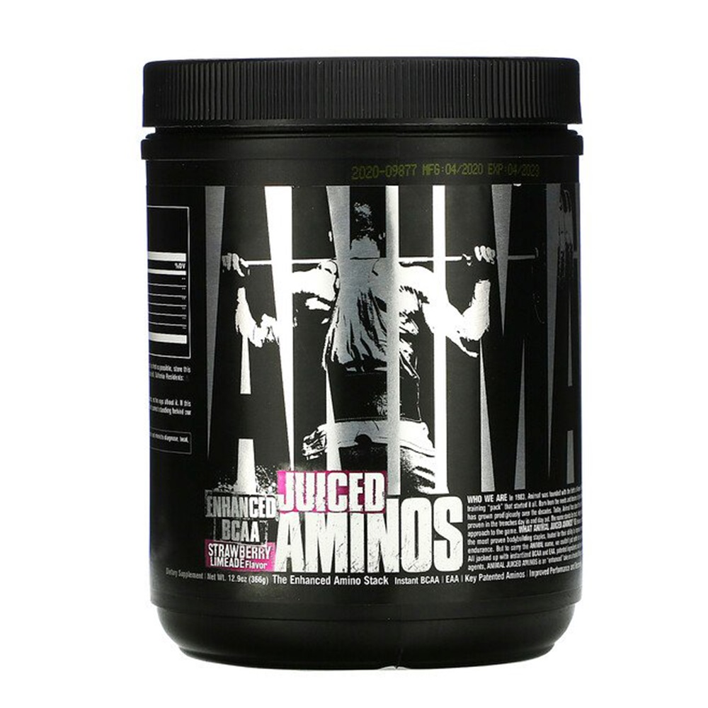 Limonada de capsuni Animal Juice Aminos, 366 g, Universal Nutrition