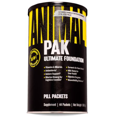 Complex cu vitamine Animal Pak, 44 plicuri, Universal Nutrition