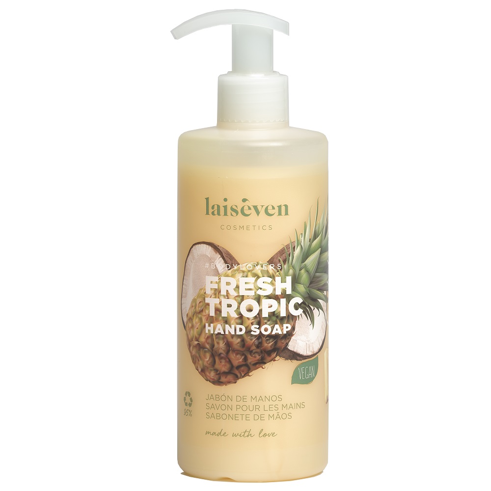 Sapun lichid pentru maini Fresh Tropic, 400 ml, Laiseven