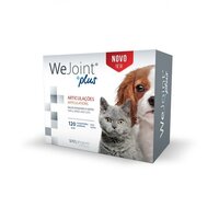 Supliment impotriva inflamatiei articulatiilor pentru caini de talie mica si pisici WeJoint Plus, 120 tablete, WePharm