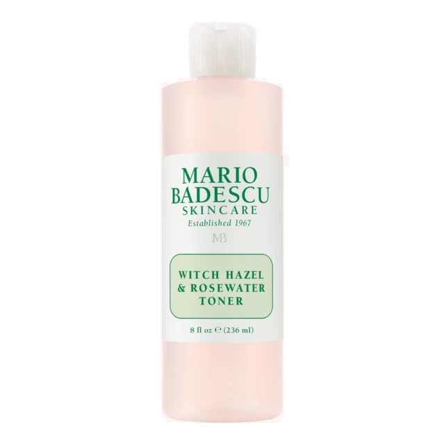 Lotiune de curatare cu apa de trandafiri Witch Hazel & Rosewater Toner, 236 ml, Mario Badescu