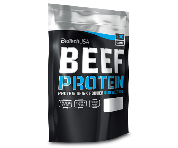 Beef Protein Vanilla - Cinnamon, 500 g, Biotech USA