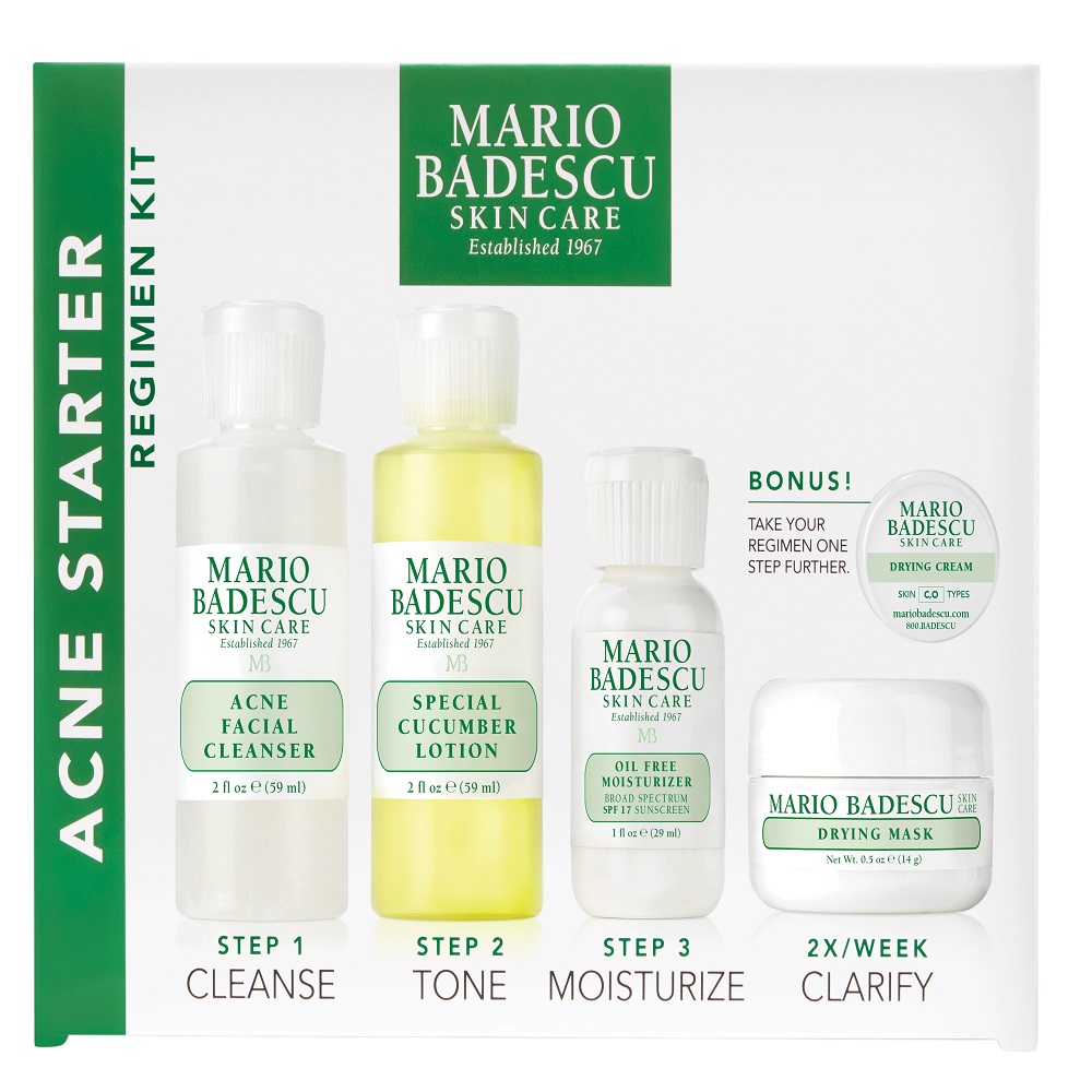 Kit pentru tratarea acneei Acne Starter Regimen, Mario Badescu