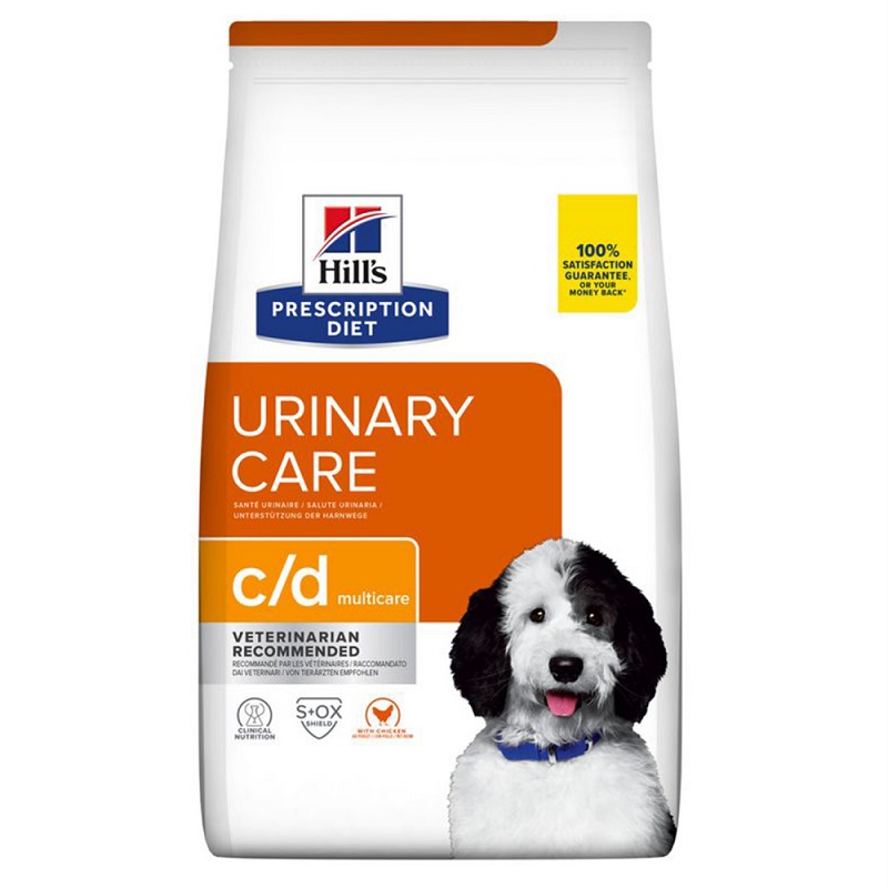 Hrana uscata pentru caini Urinary Care c/d, 4 Kg, Hill's PD