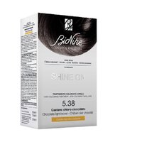Vopsea permanenta de par nuanta 5.38 Chocolate Light Brown Shine On, 145 ml, BioNike