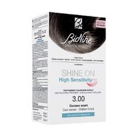 Vopsea permanenta de par nuanta 3.00 Castano Scuro Shine On Hs Plus, 145 ml, BioNike