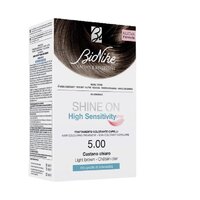 Vopsea permanenta de par nuanta 5.00 Castano Chiaro Shine On Hs Plus, 145 ml, BioNike