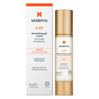Crema tip gel revitalizanta pentru fata C-Vit, 50 ml, Sesderma