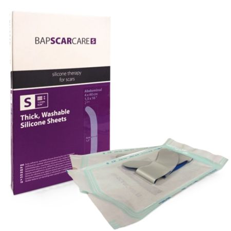 Pansament din silicon pentru cicatrici BapScarCare, 4 cm x 40 cm, 2 bucati, Bap Medical