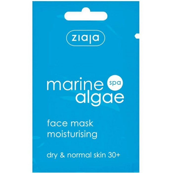 Masca gel de fata hidratanta pentru ten normal uscat cu alge marine, 7 ml, Ziaja