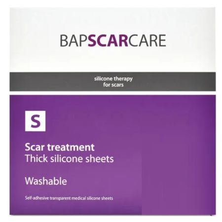 Pansament din silicon pentru cicatrici BapScarCare S, 10 cm, 4 bucati, Bap Medical