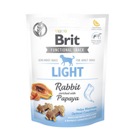 Snack cu iepure pentru caini Light Rabbit, 150 g, Brit