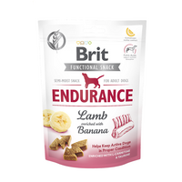 Snack cu miel si banana pentru caini Endurance, 150 g, Brit