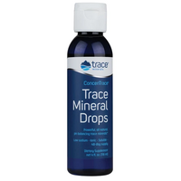 Picaturi concentrate in oligominerale marine Trace Mineral Drops, 118 ml, Trace Minerals
