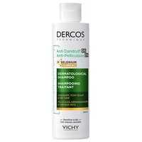 Sampon antimatreata pentru par uscat si scalp cu senzatie de mancarime Dercos, 200 ml, Vichy