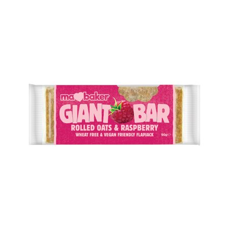 Baton de ovaz cu zmeura Ma Baker, 90 g, Kingsbake