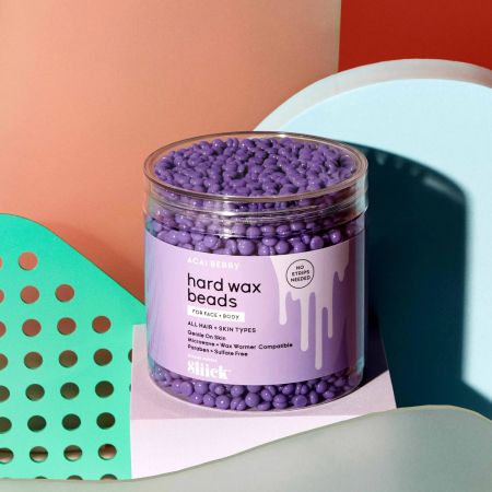 Rezerva pentru kit profesional de epilare cu ceara Acai Berry, 226 g, Sliick 655962