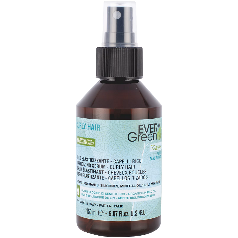 Serum pentru par cret Elasticising, 150 ml, Every Green