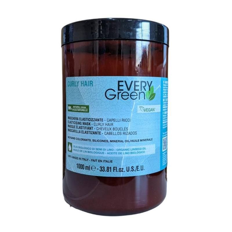 Masca pentru par cret Elasticising, 1000 ml, Every Green