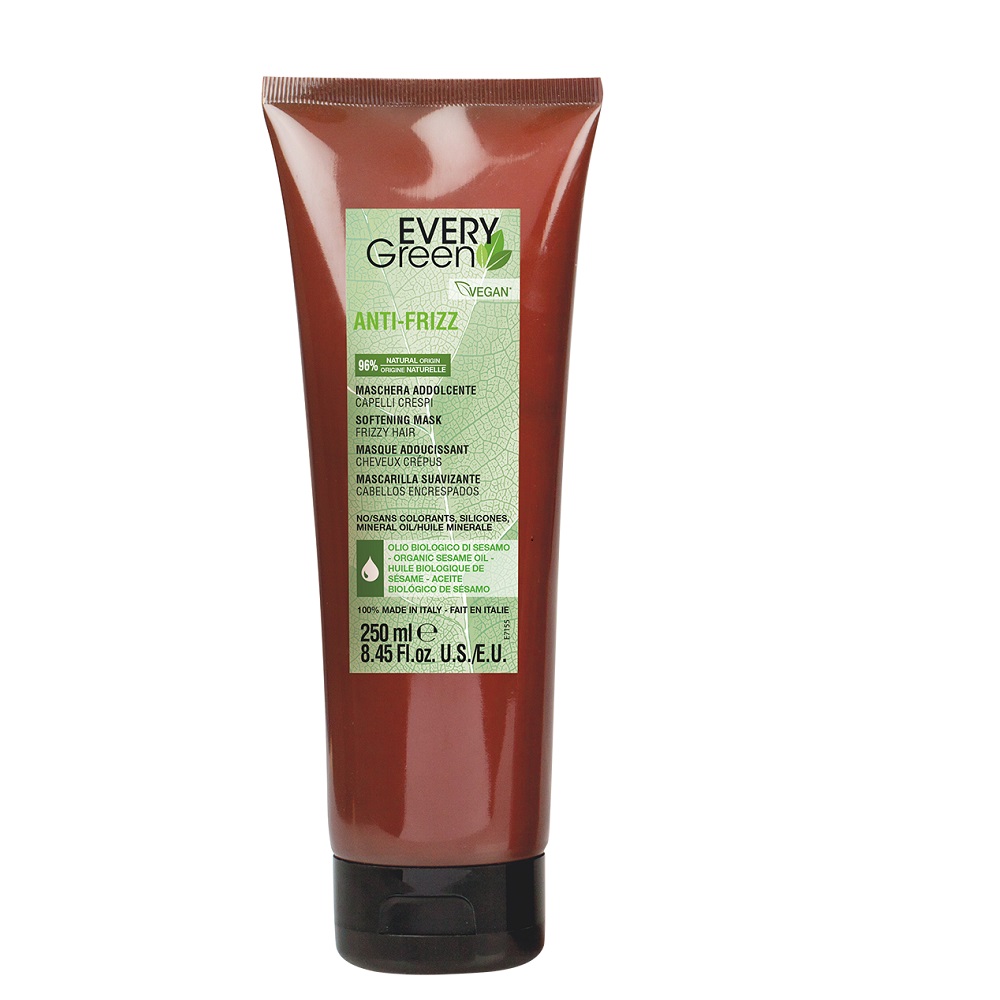 Masca pentru par anti-frizz Softening, 250 ml, Every Green