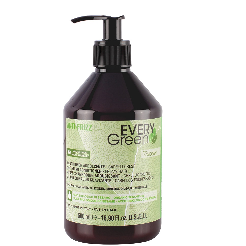 Balsam pentru par anti-frizz Softening, 500 ml, Every Green