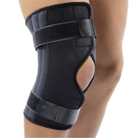 Suport elastic cu orificiu pentru genunchi, Mariema XXL, 1506, Anatomic Help