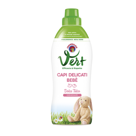 Detergent de rufe fara parfum pentru copii Vert, 750 ml, Chante Clair