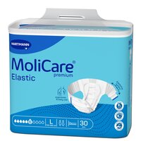Slip pentru incontinenta MoliCare Premium Elastic, marimea L, 30 bucati, Hartmann