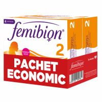 Femibion 2 sarcina sanatoasa, 60 comprimate filmate + 60 capsule moi, Dr. Reddys