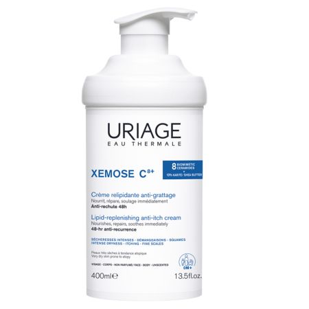 Crema relipidanta impotriva iritatiilor Xemose C8+, 400 ml, Uriage