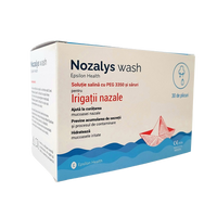 Solutie salina pentru irigatii nazale Nozalys Wash, 30 plicuri, Epsilon Health