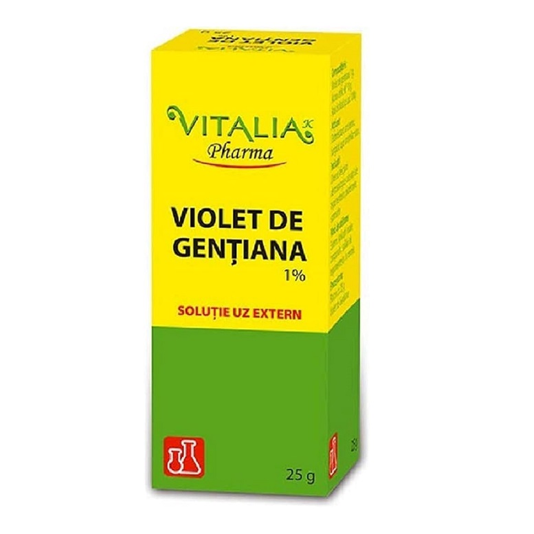 Violet de Gentiana, 1%, 25 g, Vitalia