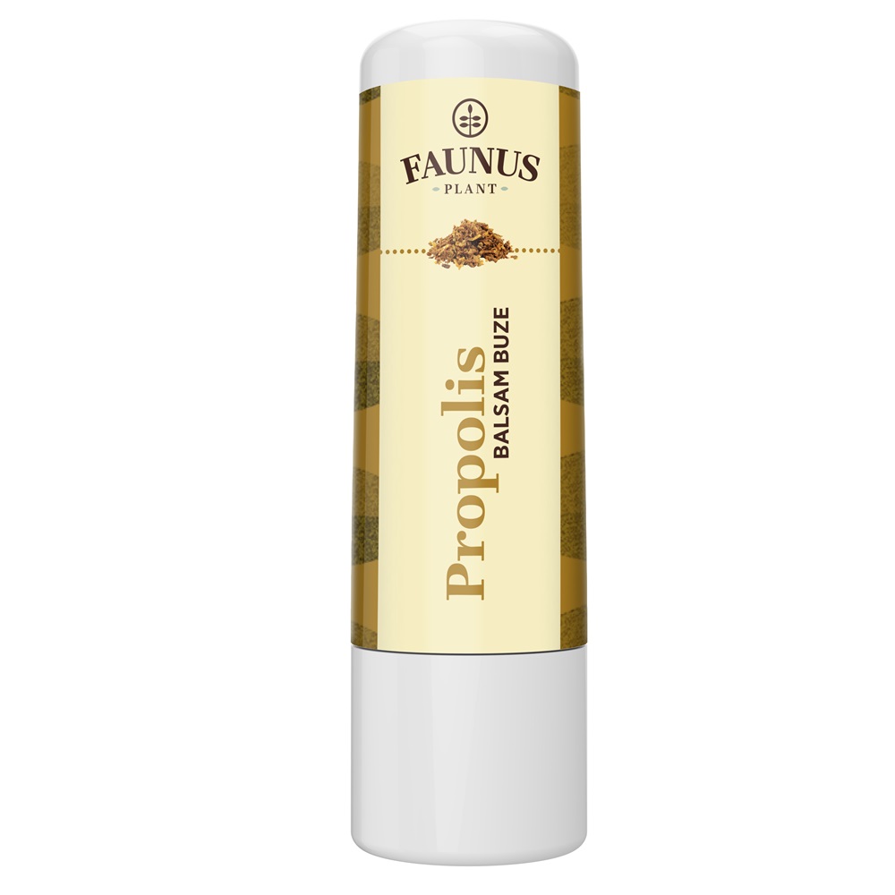 Balsam pentru buze cu propolis, 5 ml, Faunus Plant