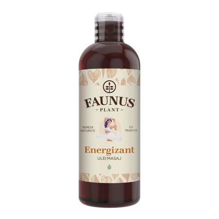 Ulei pentru masaj energizant, 100 ml, Faunus Plant