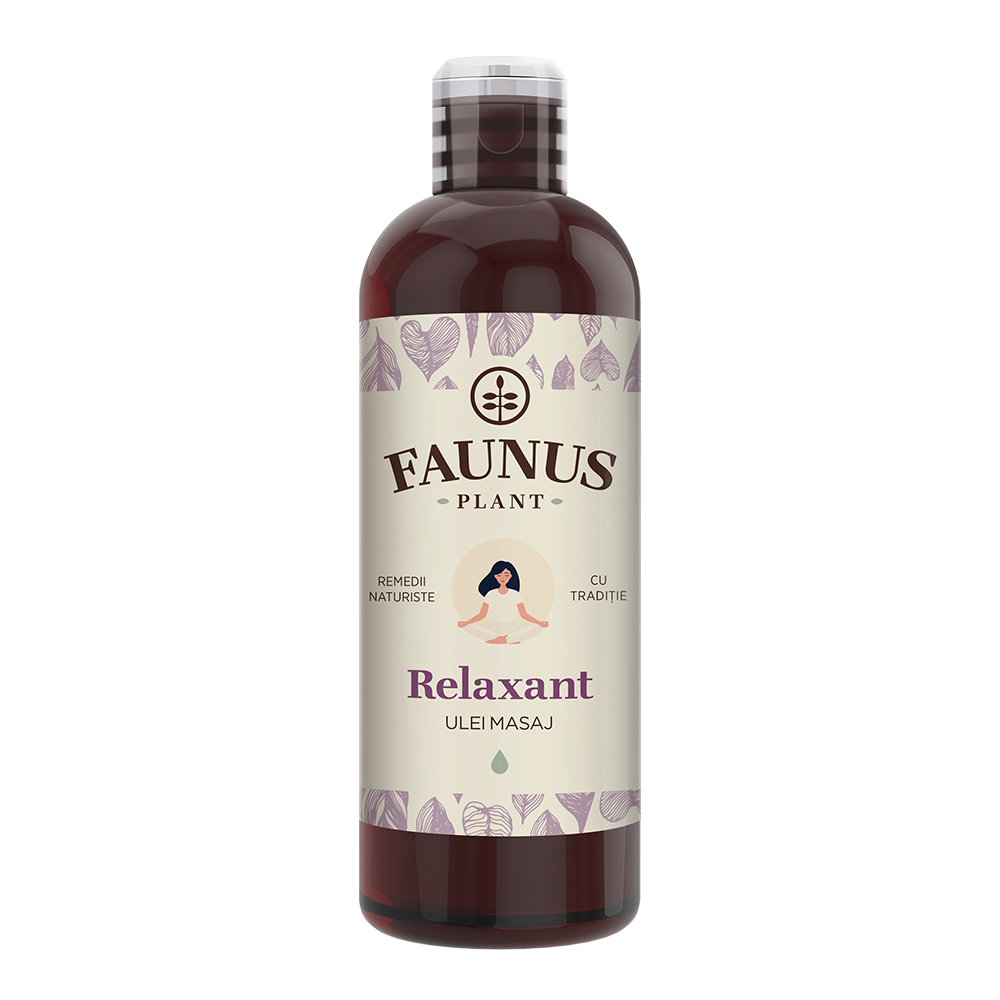 Ulei pentru masaj relaxant, 100 ml, Faunus Plant